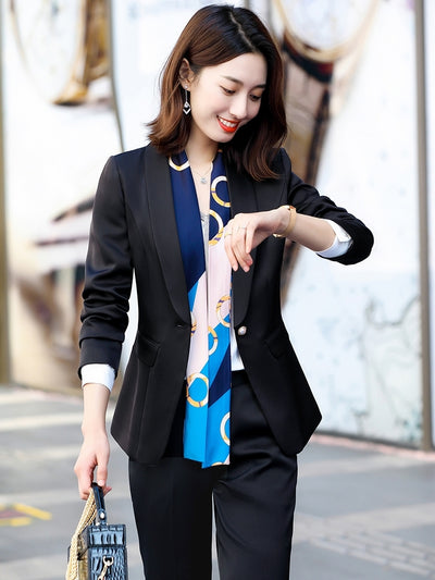 Traje Ejecutivo Femenino Dos Piezas - Elegancia Profesional - Image 2