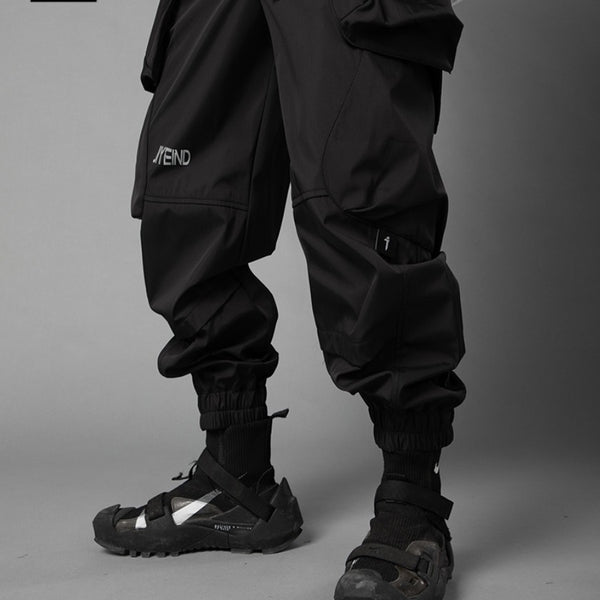 Pantalones Tácticos Funcionales con Cordón para Hombre - Primavera
