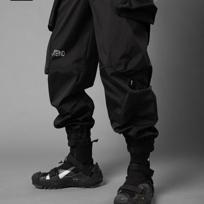 Pantalones Tácticos Funcionales con Cordón para Hombre - Primavera