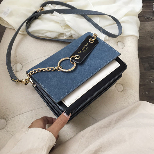 Bolso Mensajero Coreano Acolchado para Otoño e Invierno - Image 9