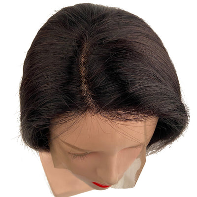 Peluca Corta de Encaje con Cabello Natural - Image 10