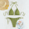 Bikini Personalidad Mujer con Tirantes Halter y Espagueti