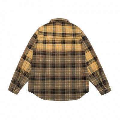 Camisa Colorblock de Manga Larga con Solapa - Image 9