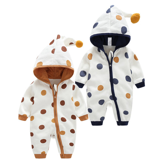 Body Gatero de Algodón Estampado con Capucha para Bebé - Image 12