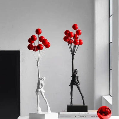 Escultura Decorativa Bubble Girl - Figura Artística para el Hogar - Image 15