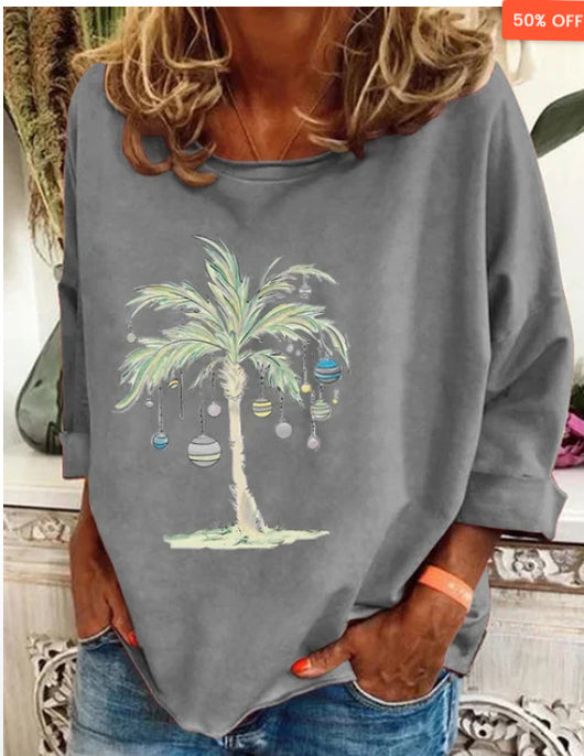 Camiseta Manga Larga Suelta y Ligera para Mujer - Image 11