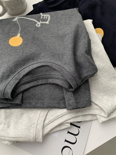 Camiseta Holgada para Mujer con Estampa de Cachorro Globo - Image 22