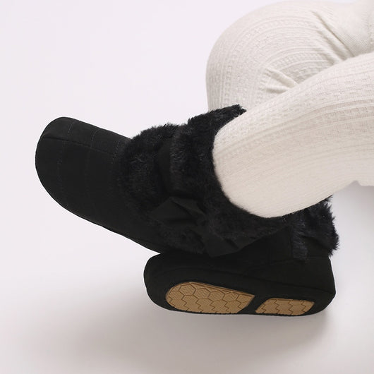 Zapatos de Invierno para Bebé Niña - Suela Suave y Flexible