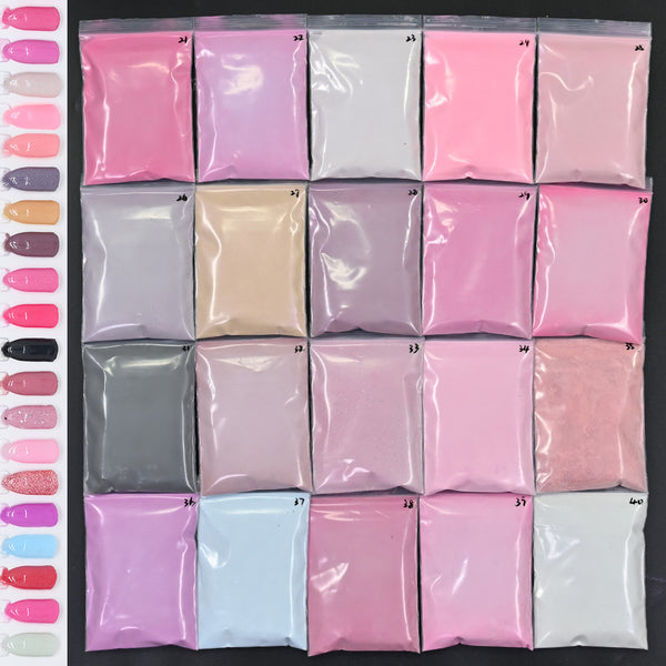 Polvo de Inmersión para Realce de Uñas