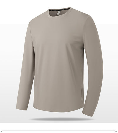 Playera Manga Larga Lisa de Algodón Premium - Image 18