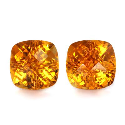 Aretes Cuadrados de Cristal y Oro - Elegancia Minimalista - Image 12