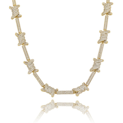 Cadena Cubana con Zirconia: Joya de Personalidad y Brillo - Image 5