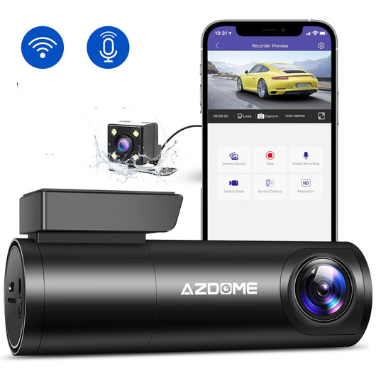 Grabadora Dual 1296P HD con WiFi, Control por Voz y Grabación en Bucle - Image 15
