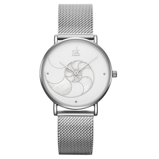 Reloj de Cuarzo para Mujer con Pulsera de Malla - Image 5