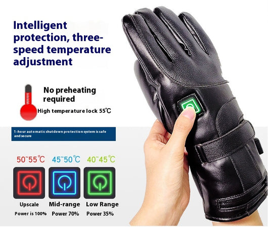Guantes Calefactables Impermeables para Motocicleta - Protección Total en Invierno - Image 13