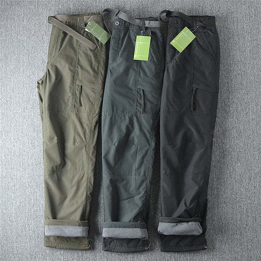 Pantalones Casuales de Invierno Impermeables y Resistentes al Viento para Hombre