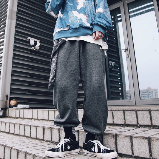 Pantalones Hip Hop Oversize de Talla Grande - Estilo Urbano Trendy