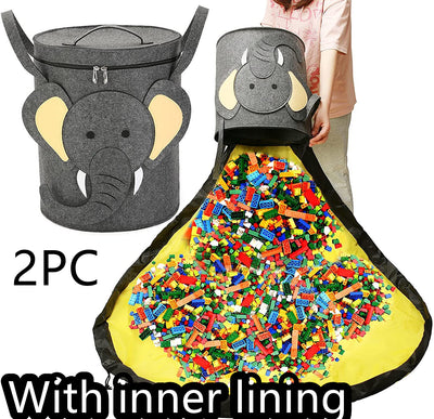 Bolsa de Almacenamiento 2 en 1 con Tapete de Juego y Cordón - Image 29