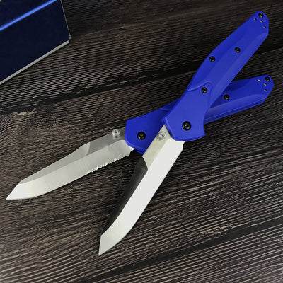 Cuchillo Plegable de Acero Inoxidable para Aventuras al Aire Libre - Image 4
