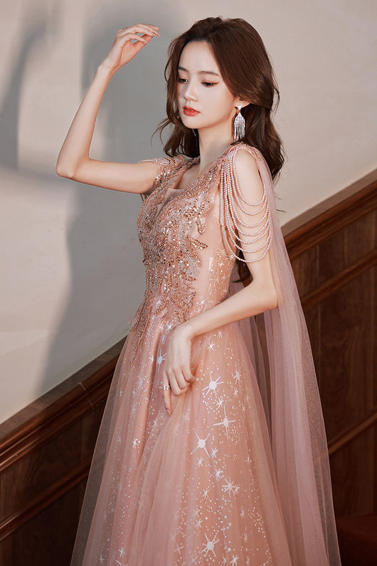 Vestido de Noche Estrellado Elegancia Celebridad - Image 5