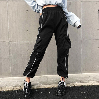 Overol Hip-hop Urbano para Mujer Estilo Hipster - Image 11