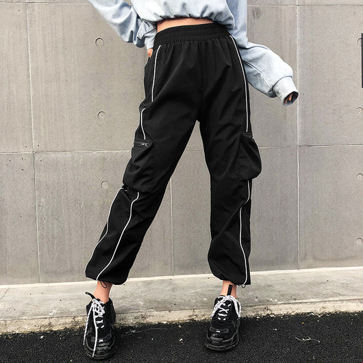 Overol Hip-hop Urbano para Mujer Estilo Hipster - Image 11