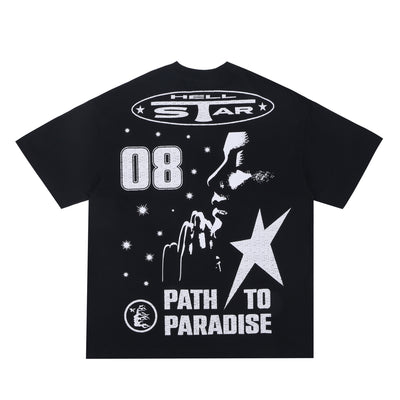 Playera de Algodón para Hombre con Diseño de Pareja Divertida - Image 8