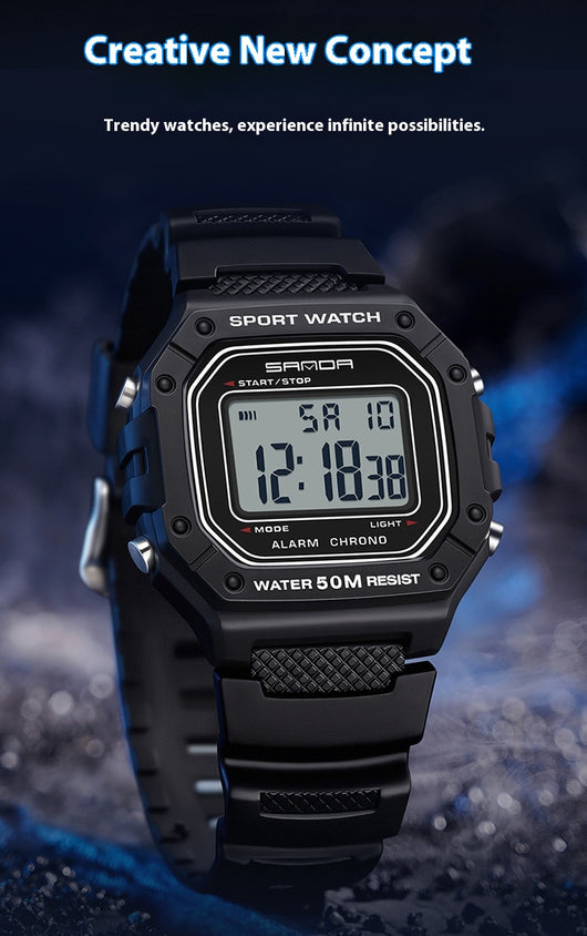 Reloj Deportivo Sumergible para Jóvenes con Alarma Digital - Image 10