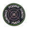 10 Cloth Sticker Velcro Multicolor
