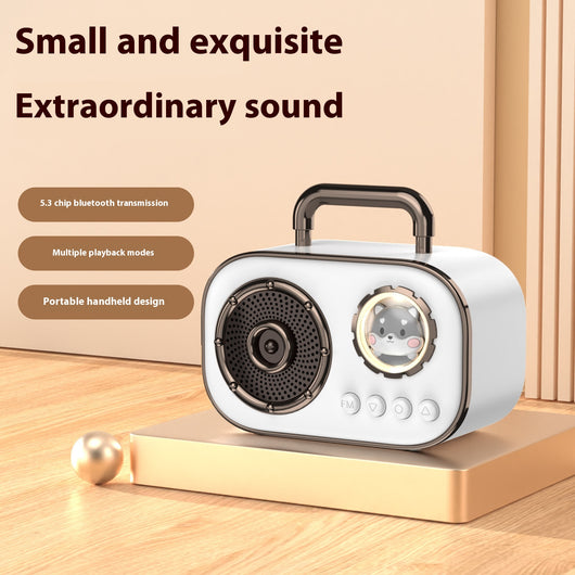 Parlante Bluetooth Retro Portátil para el Hogar - Image 8