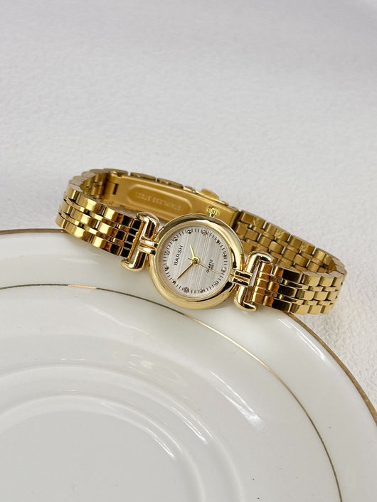 Reloj Dorado para Mujer Estilo Vintage con Pulsera de Acero - Image 9