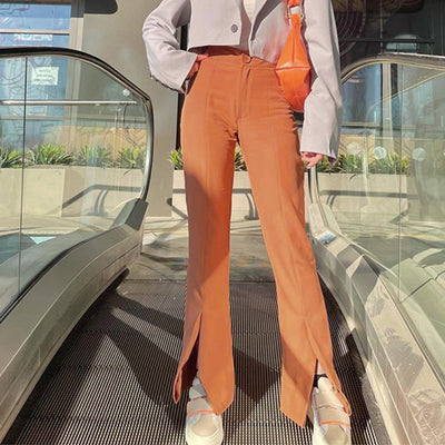 Pantalones Acampanados Cintura Alta Mujer - Ajuste Slim Elegante - Image 11