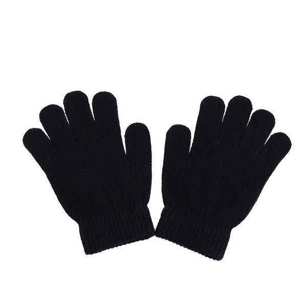 Guantes Tejidos Multicolor con Dedos Separados para Niños