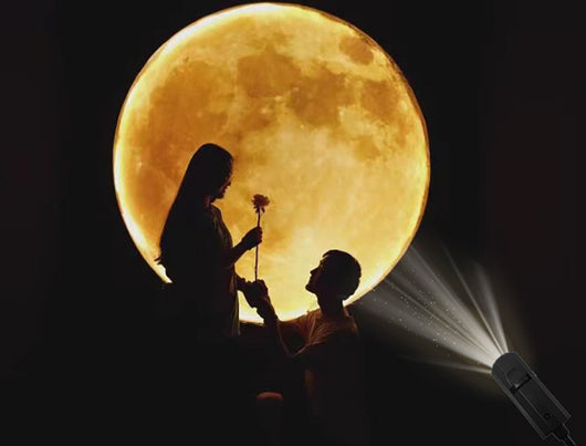Lámpara Proyectora de Luna con Cielo Estrellado - Image 17