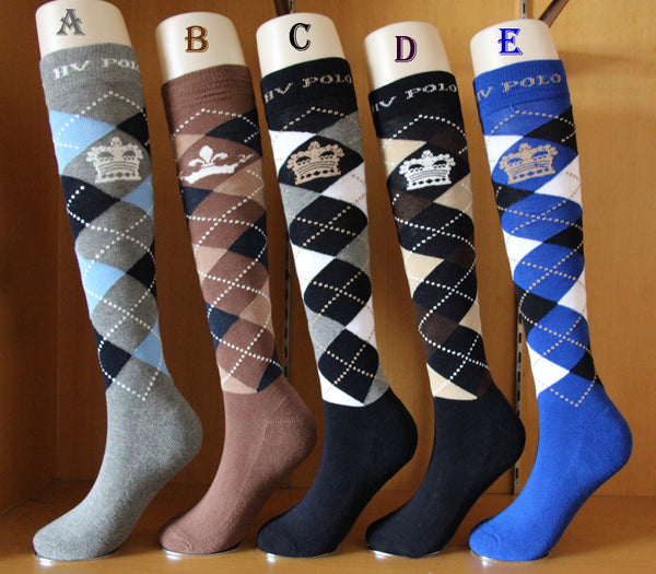 Calcetines Ecuestres Importados HV para Botas Polo