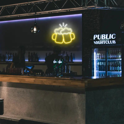 Letrero Neon LED Bar Beer Cheers - Luz Decorativa - Image 11