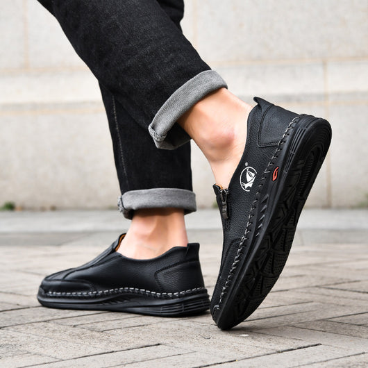 Zapatos Casuales de Cuero con Cordones para Hombre - Estilo Outdoor - Image 14