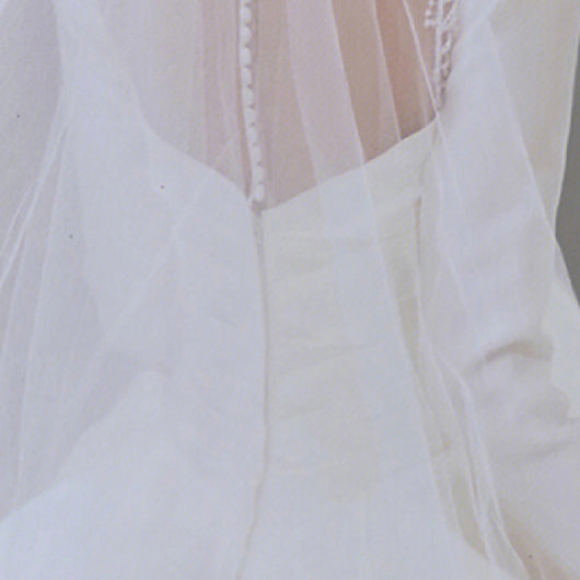 Vestido de Novia Satinado con Mangas Largas - Image 4