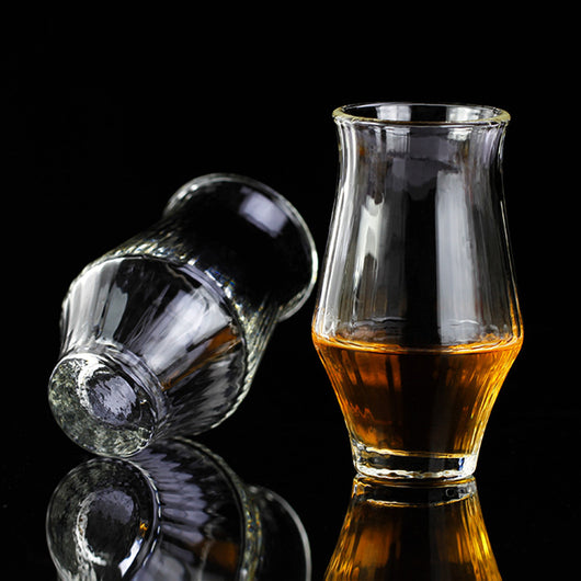 Vaso Retro para Whiskey con Patrón Geométrico Vertical - Image 5