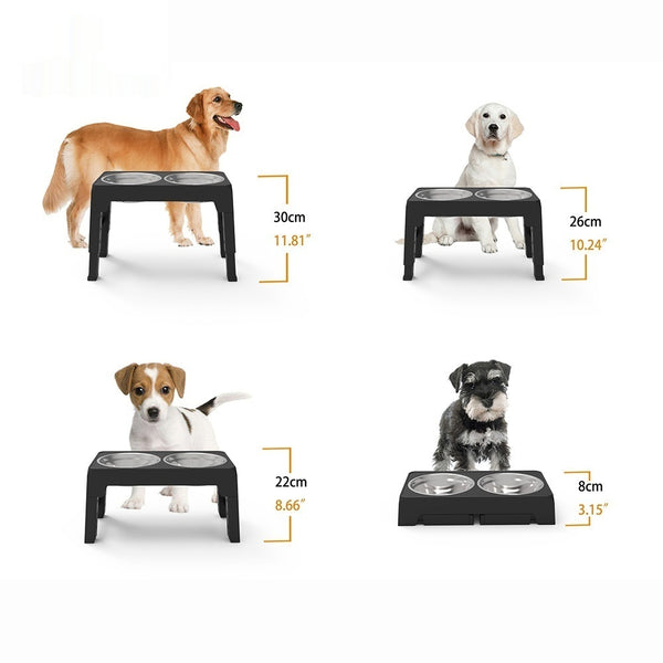 Comedero Ajustable para Perros con Elevación Integrada