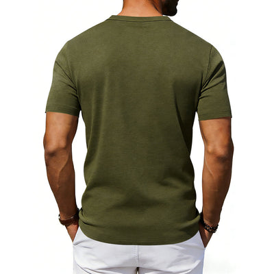 Camiseta Holgada Transpirable de Manga Corta para Hombre - Image 29