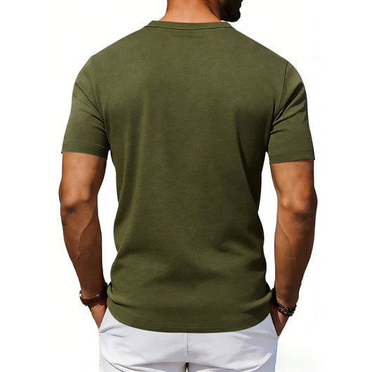 Camiseta Holgada Transpirable de Manga Corta para Hombre - Image 29