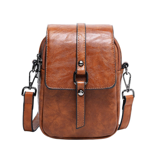 Bolso Bandolera Retro para Mujer - Bolsa de Hombro Único para Teléfono y Accesorios - Image 5