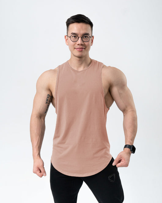 Musculosa Deportiva de Algodón Liso para Hombre - Image 11