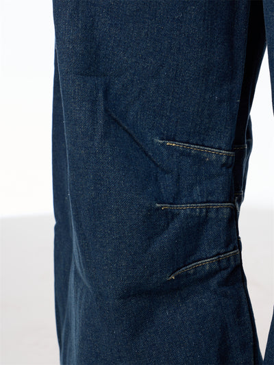 Pantalones Vaqueros Anchos de Cintura Alta con Bolsillos Funcionales - Image 27
