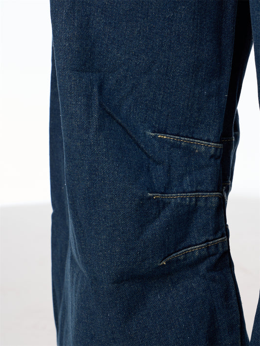 Pantalones Vaqueros Anchos de Cintura Alta con Bolsillos Funcionales - Image 27
