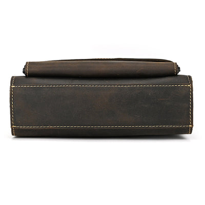 Bolso Bandolera de Cuero Genuino para Hombre - Image 41
