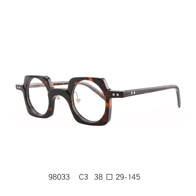 Gafas Retro Marco Cuadrado Espejo Ligero - Image 12