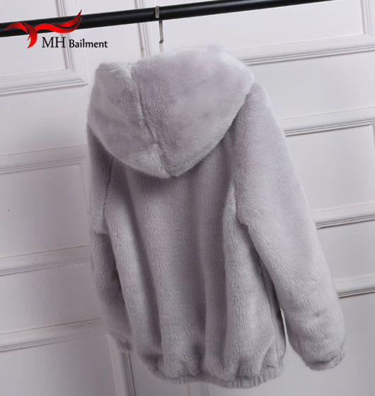 Abrigo con Capucha Largo para Otoño e Invierno - Image 10