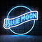 Azul MOON 35.5 X 31 Cm 5 V Regulável